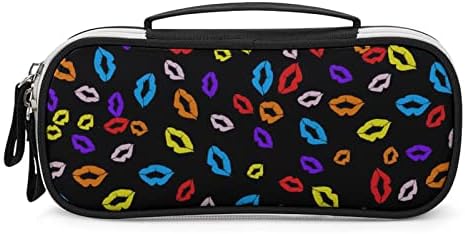 Lips coloridos laptop de laptop Backpack Saco de ombro Daypack com bolsos para homens Mulheres