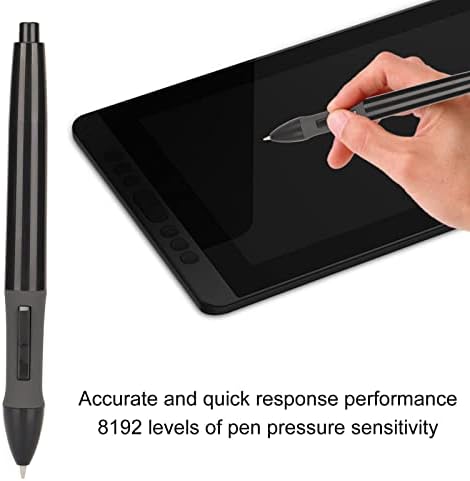 YoSoo Health Gear Desenho Tablet Pen, caneta sensível à pressão 8192, caneta sensível à pressão, adequada para Huion GT - 191 / GT
