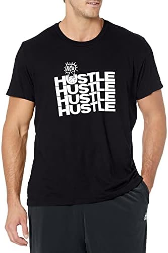 Tee gráfica de New Hustle da Adidas Men Hustle