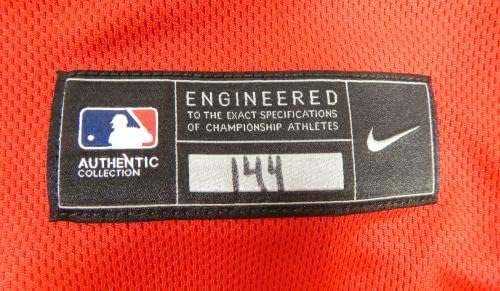 Philadelphia Phillies Sandro Rosario 68 Game usou Red Jersey Ex ST BP 48 7 - Jogo usada MLB Jerseys