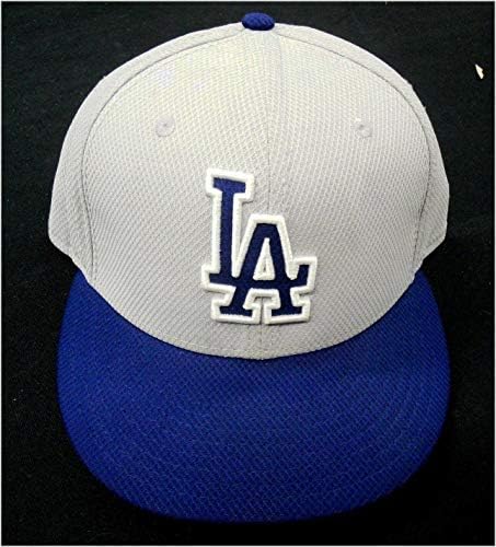 45 Los Angeles Dodgers Game Usado/Team emitido Baseball Cap Hat Tamanho 7 1/8 - Chapéus MLB usados ​​para jogo MLB