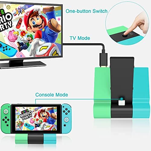 Substituir a doca de TV para Nintendo, substituição de estação de encaixe portátil para Nintendo Switch com 4K HDMI,