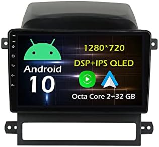 9 '' Android 10 no carro estéreo de carro Dash Fit para Chevrolet Captiva 2008 09 10 11 12 Unidade de navegação GPS CarPlay Android Auto DSP 4G WiFi Bluetooth