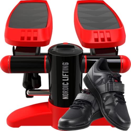 Mini Stepper - pacote vermelho com sapatos megin tamanho 10.5 - preto