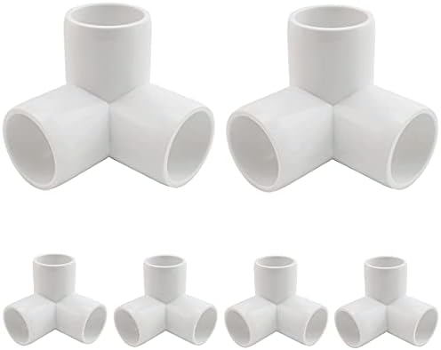 Marteum 1-1 / 4 polegadas 3 vias PVC Móveis de encaixe cotovelo de canto de tubo para estufa para galpão / tenda Conexão / estrutura