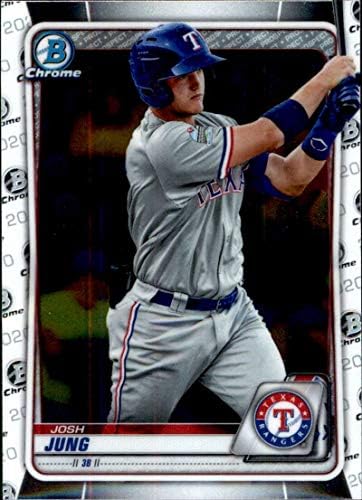2020 Bowman Chrome Prospects BCP-113 Josh Jung RC ROOKIE TEXAS RANGERS MLB Baseball Trading Card