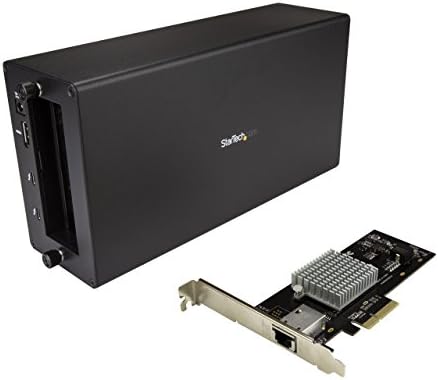 Startech.com Thunderbolt 3 a 10 GBE NIC - 1 PORT - CARCO DE PCIE EXTERNO / CARCO PLUS