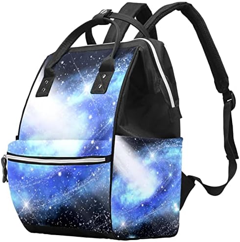Mochila VBFOFBV Backpack, sacos de viagem portáteis multifuncionais para homens, Universo Nebula Planet