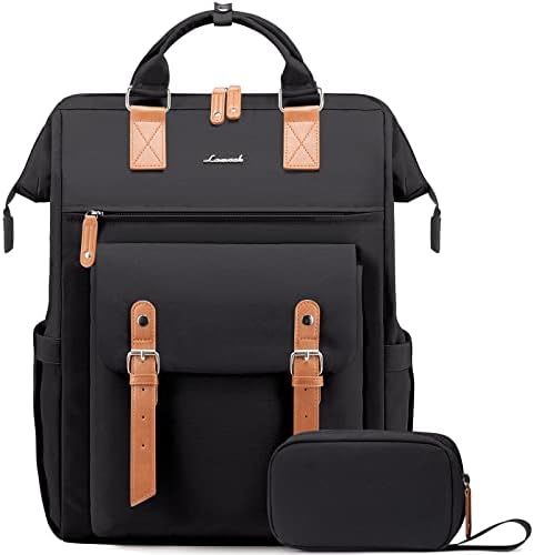 Backpack de laptop de viagem extra grande para mulheres, mochila de mochila de computadores de 18 polegadas Viagem de negócios da viagem