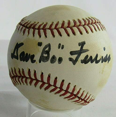 Dave Boo Ferriss Autograph Autograph Rawlings Baseball B109 - Bolalls autografados