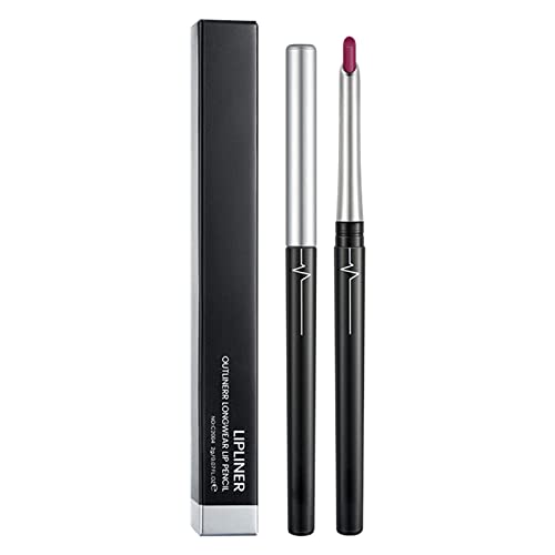 Dose de cor 17 colorido Lip Lip Eyeliner Eyeliner Lipsk lápis de lápis à prova d'água de longa duração de batom