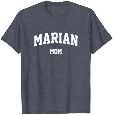 T-shirt de ex-alunos da Marian Mom Athletic Arch College University