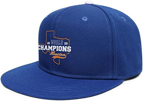 Houston Champions Hat 2022-2023 Series, Cap de beisebol para presentes ideais para fãs do mundo