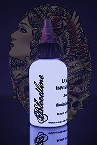 Bloodline Tattoo Ink Blacklight UV invisível - 1 oz