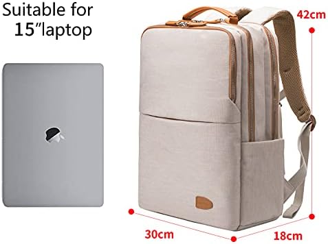 Mochila nobre para homens e mulheres, mochila de laptop de computadores de bolsas de viagem Backpacks, mochila à prova