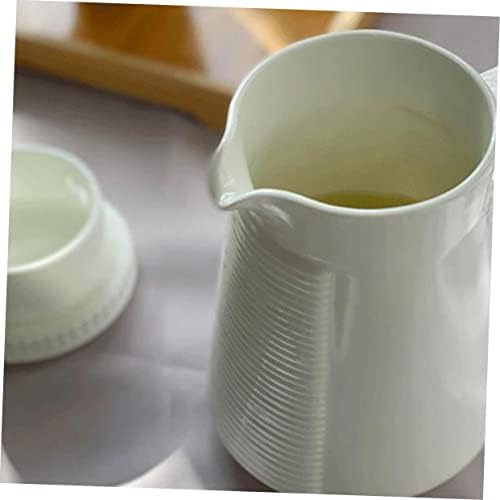 Jarro de água fria de cerâmica Cerâmica Vintage bebida de bebida refrigeradora geladeira dispensadora de água de água de