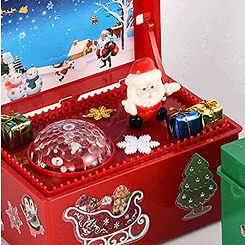 Me pergunto decoração de natal colorida caixa eletrônica de música velha manicte de música