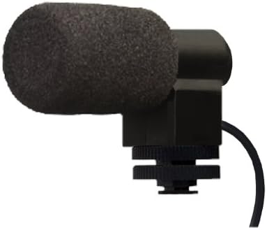 Microfone estéreo NC digital com pára-brisas para Sony PMW-EX3