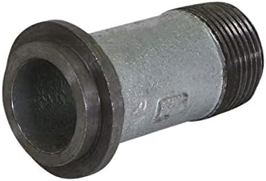Válvula da linha média HTUH1200 Barra de medidor giratória reta 1 '' Conexões galvanizadas aço