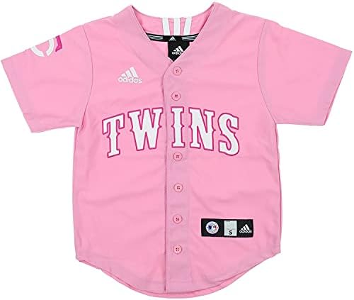 Minnesota Twins Aplique Jersey, rosa