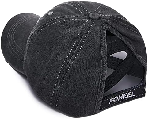 Capinho de beisebol Hot Criss Cross Ponytail Chaping para mulheres envelhecedas bagunçadas de pneu chapéu de chapéu