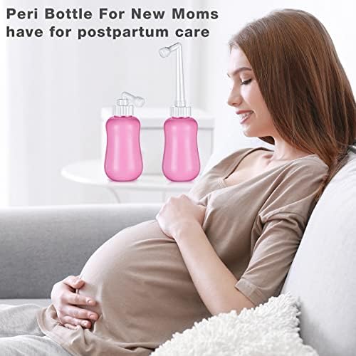 Tanlade 6 pcs garrafa peri para atendimento pós -parto pós -parto itens essenciais de viagem portátil bidê com bico
