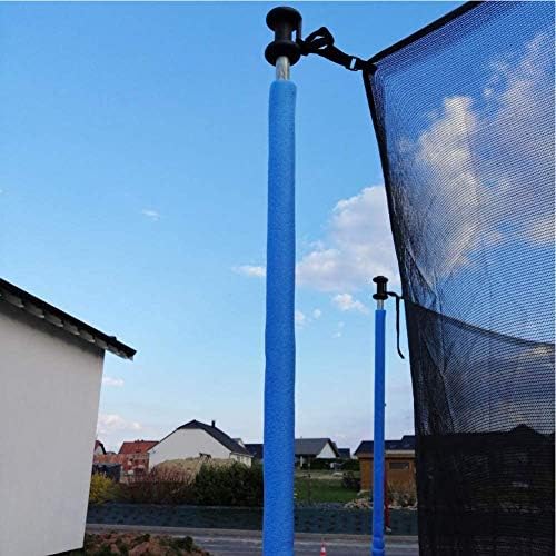 Dumamaoyi bastão de trampolim cobre preenchimento de 40 cm de espuma de espuma protetora de pó de espuma de espuma de espuma de espuma de espuma de espuma de espuma azul 12pcs