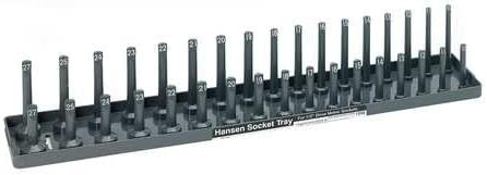 Hansen Global Regular e Deep Socket Bandey - 1/2in. Métrica