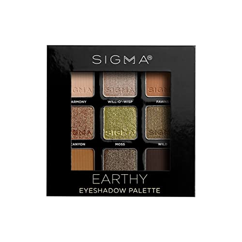 Paleta de sombras de joias de beleza sigma