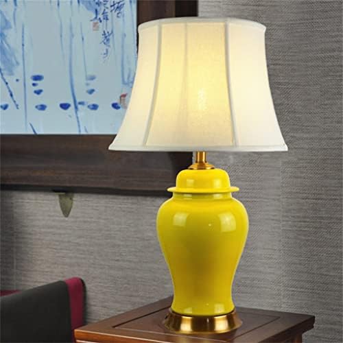 n/um lâmpada de mesa de cerâmica em estilo chinês