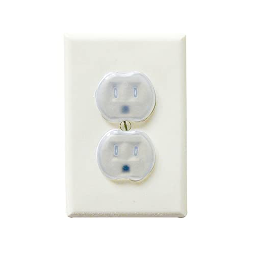 Tampas de tom de soquete de saída elétrica DreamBaby - Plugues de segurança para casa do bebê Guard Protector - 12 contagem - White - Modelo L1021
