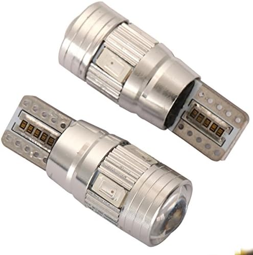 2pcs Canbus Lâmpadas LED lâmpadas verde extremamente brilhante 194 Lâmpadas de carro de carro LED 6 de alta potência Lâmpadas automáticas iluminação de substituição 168 2825 W5W L2222-B