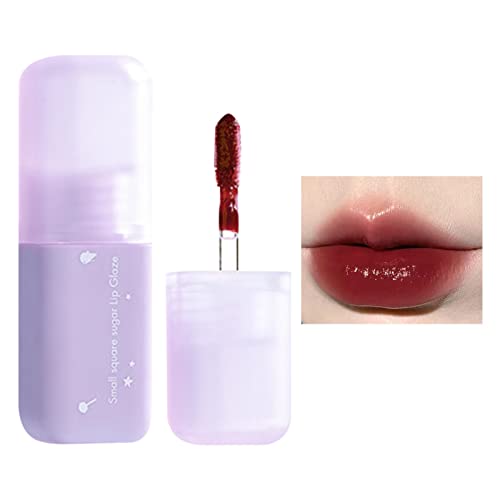 Xiahium Lip Gloss Business Organizador Lip Lip Gloss Longo Lip Glaze Film Wet Non Fade High Pigmment Batom Lip Lip Gloss