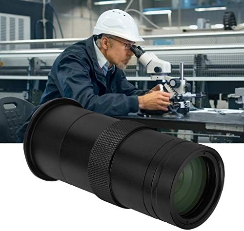 Lente de microscópio de Mount CCD de 8x a 100x a 100x, lente de câmera da indústria digital Lente de câmera de 25 mm de zoom ajustável