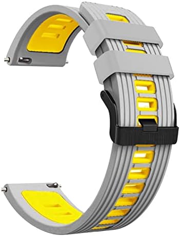 Bandas de cinta de silicone wscebck para ticwatch pro 3/3 gps lte smart watchband 22mm pulseiras de pulseira para ticwatch pro 2020 s2 e2 correia