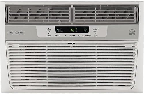 Frigidaire FFRE0833S1 8.000 BTU 115V Mini-compacto montado em janelas com temperatura controle remoto de detecção de