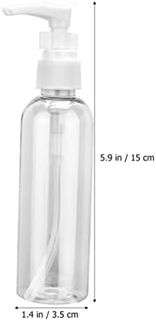 4pcs garrafas 100 ml de loção portátil de moda garrafa shampoo shamer storage contêiner titular cosmético