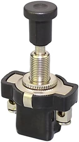 Ahafei 13mm Push Pull Botão do farol de 12V Terminais de parafuso para carro do clube