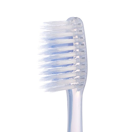Sofresh Flossing Toothbrush adulto cinza macio, escolha Quantidade e cor, pacote com fio dental de xilitol