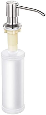 Dispensador de sabão Dispensador de garrafas Distribuidor de sabão de cozinha montado no convés Com a garrafa de pia Recarregável