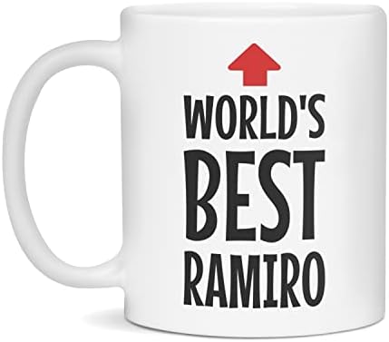 Melhor caneca Ramiro do mundo, melhor Ramiro de todos os tempos, de 11 onças branco