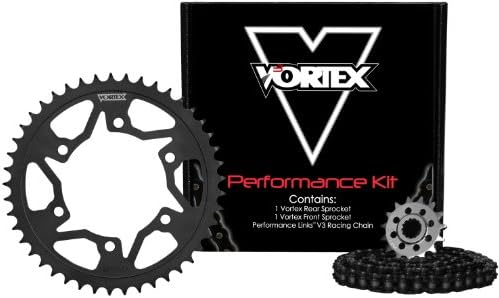 Vortex ck6317 kit de roda dentada de corrida, preto