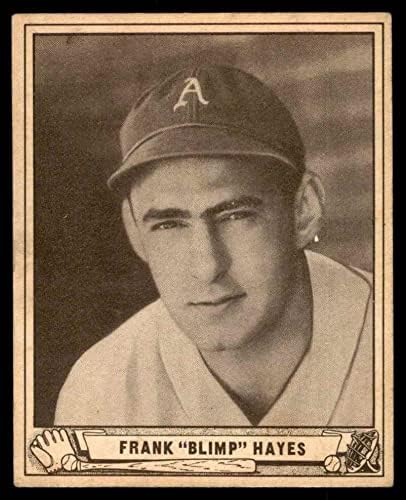1940 Play Ball 24 Frank 'Blimp' Hayes Philadelphia Athletics VG Athletics