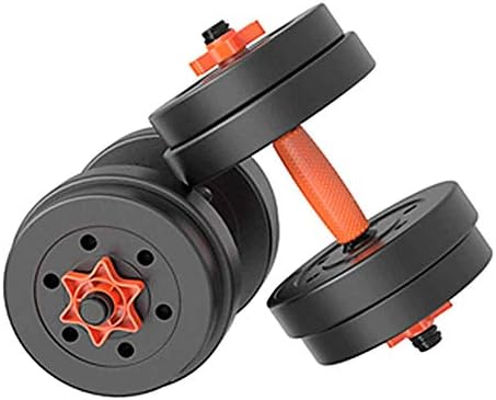 Ytyzc Barbell Dumbbell definido para homens e mulheres, com haste de conexão, pode ser usada como uma barra para o exercício