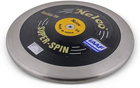 Nelco Super Spin Black Competition Discus - 1,00 kg a 2,00 kg