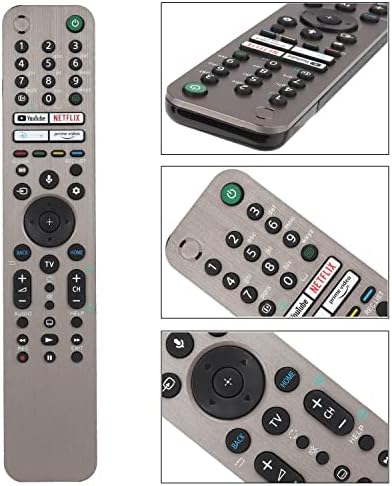 Rmf-tx621e rmf-tx621u novo controle remoto de voz compatível com a Sony Smart TV com as teclas de vídeo Netflix YouTube Prime, compatíveis com Sony Remote Commander W126155094