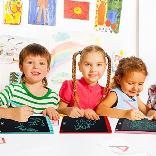 3 PCS Tablet de escrita LCD para crianças 8,5 polegadas coloridas desenho de desenho colorido tablet LCD Screen Kids