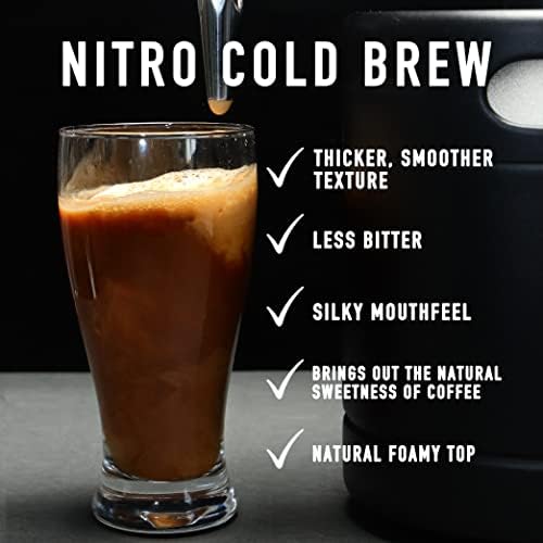 TMCraft 128oz Nitro Cold Brew Cafetha, Chef de Cabeça de Cabe