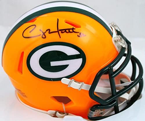 Clay Matthews autografou Green Bay Packers Speed ​​Mini Capace