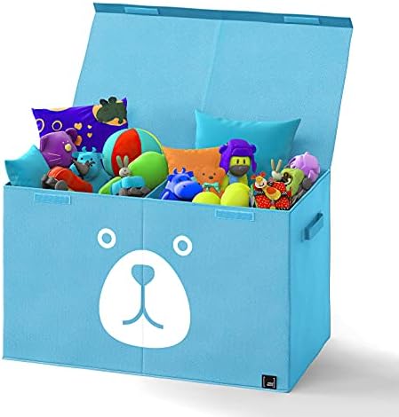 Caixa de brinquedos Mindspace para meninos, meninas - caixas de armazenamento de brinquedos, caixa de armazenamento infantil - caixa de armazenamento fofa para armazenamento para crianças, armazenamento de animais de pelúcia, organização e armazenamento de salas de jogos - caixas de organizador